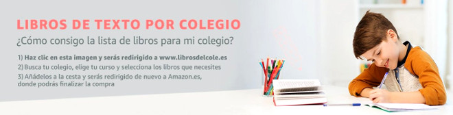 Comprar Libros de Texto por Colegio en Amazon