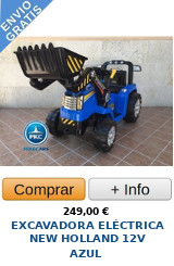 Comprar Tractor Eléctrico New Holland Azul