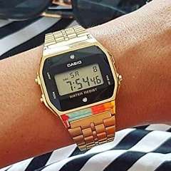 los mejores relojes dorados Casio